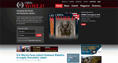 Desktop Screenshot of cbrneworld.com